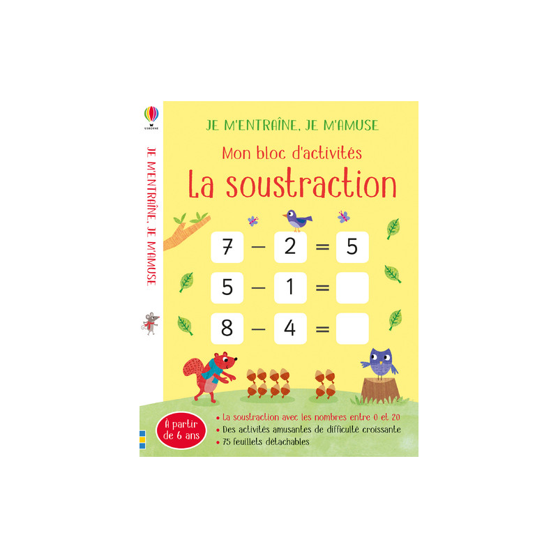 Mon bloc d'activités - La soustraction