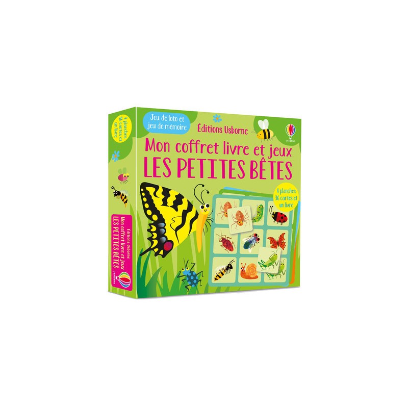 Les petites bÃªtes - Mon coffret livre et jeux