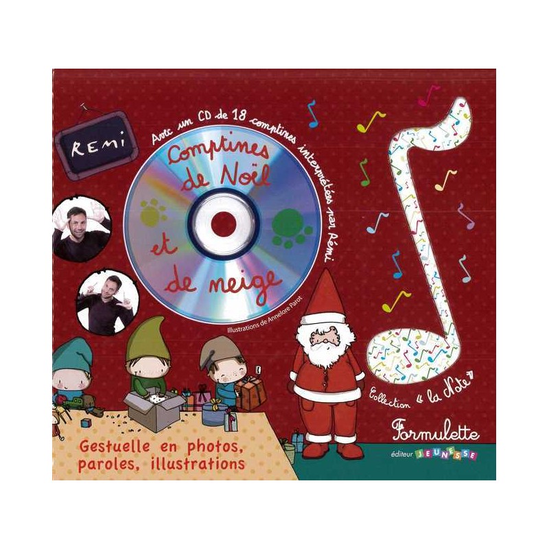 Comptines de NoÃ«l et de neige (avec 1CD)